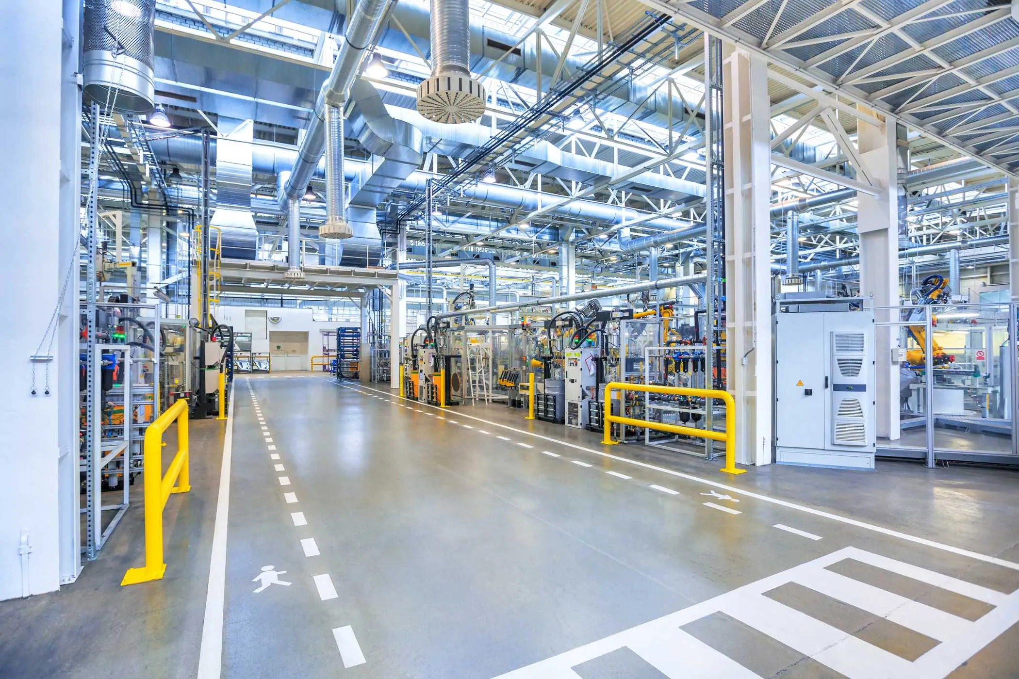 Warehouse & Industrial Floor Striping in Orlando, Central Florida